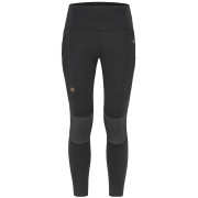 Damen-Leggings Fjällräven Abisko Trekking Tights Pro W schwarz Black-Iron Grey