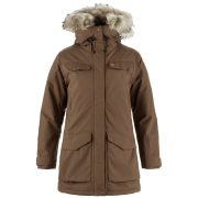 Damenjacke Fjällräven Nuuk Lite Parka W braun Dark Oak
