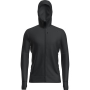 Herren Funktions-Sweatshirt Icebreaker M Mer 260 Quantum IV LS Zip Hoodie schwarz Black