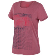 Damen-T-Shirt Husky Tash L lila magenta