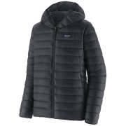 Herren-Daunenjacke Patagonia Down Sweater Hoody schwarz Black