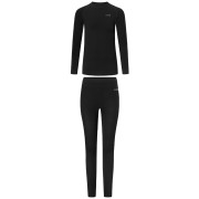 Damen-Funktionsunterwäsche Viking Ritra Set schwarz black