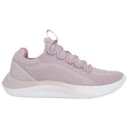 Damenschuhe Under Armour W Dynamic 2 grau/rosa Gray Dawn / Purple Prime / Metallic Gray Dawn