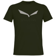 Herren-T-Shirt Salewa Solidlogo Dri-Rel M S/S Tee