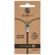 Ersatz-Reißverschluss ZlideOn Narrow Zipper XS silber
