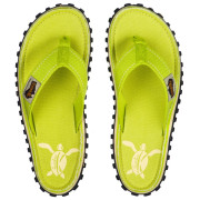 Damen Flip-Flops Gumbies Islander Lime Turtle