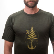Herren-T-Shirt Sensor Merino Air Pt Earth