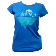Damen-T-Shirt Elbrus Agulita blau AmparoBlue