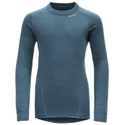 Kinder-Funktionsshirt Devold Duo Active Junior Shirt blau Subseea