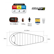 Schlafsack Trimm Walker 195 cm