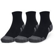 Socken-Set Under Armour Performance Cotton 3p Qtr schwarz Black / Black / Pitch Gray