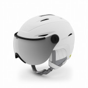 Damen Skihelm Giro Essence Mips weiß Mat White/Silver Flash