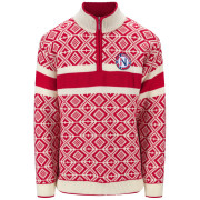 Herrenpullover Dale of Norway Cortina 2026 Masc. Sweater rot/weiß Raspberry Offwhite