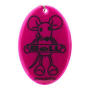 Anhänger Boll Reflective Pendant 4 rosa Magenta