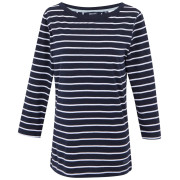 Damen-T-Shirt Regatta Baylette Tee II blau Nvy/WhtStrip