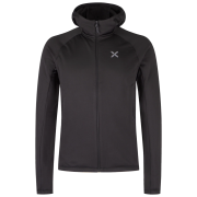 Herren Funktions-Sweatshirt Montura Fadis Grid Hooded Maglia schwarz Black