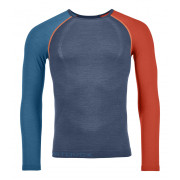 Herren-T-Shirt Ortovox Competition Light LS M blau NightBlue