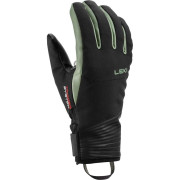 Damen Ski-Handschuhe Leki Sparrow 3D Women schwarz/grün black-dusty green