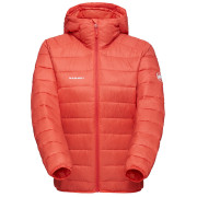Damen-Winterjacke Mammut Crag IN Hooded Jacket Women rot peach