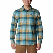 Herrenhemd Columbia Cornell Woods™ Flannel Long Sleeve Shirt blau/gelb Stone Blue Buffalo Check
