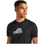 Herren-Funktionsshirt Icebreaker M Mer 150 Tech Lite SS Tee Cosy Camper