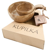 Schüssel und Teller Kupilka Kuksa 55 + 21 Set braun Brown