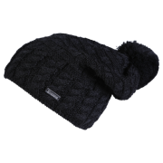 Damenmütze Sherpa Vera Marino schwarz mel black