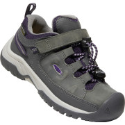 Kinderschuhe Keen Targhee Low Wp Children grau magnet/tillandsia purple