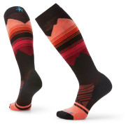 Ski-Socken Smartwool W Ski Targeted Cushion Pattern OTC 2023 schwarz/orange black