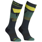 Herren Kniestrümpfe Ortovox Freeride Long Socks Cozy Men's schwarz Black Steel