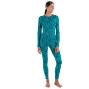 Damen-Funktionsshirt Icebreaker W Mer 200 Oasis LS Crewe Macro Camo