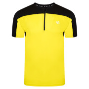 Herren-T-Shirt Dare 2b Aces III Jersey gelb/schwarz NeonSpng/Blk
