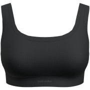 Sport-BH Icebreaker W Mer Rib Lotus Bra schwarz Black