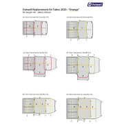 Ersatzschlauch Outwell Air Repair - Tube kit 1 (orange)