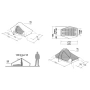 Wanderzelt Robens Chaser 2 LW