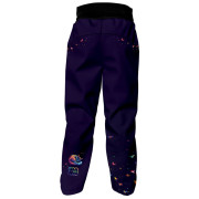 Kinder Softshellhose WAMU Dark Purple