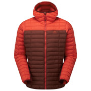 Herren-Winterjacke Mountain Equipment Particle Hooded Jacket rot Firedbrick/Cardinal