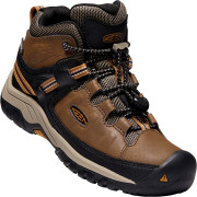Kinderschuhe Keen Targhee MID WP Y braun DarkEarth/GoldenBrown