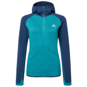 Damen-Sweatshirt Mountain Equipment W's Eclipse Hooded Jacket blau Topaz/Medieval