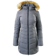 Damen-Winterjacke Hi-Tec Lady Gala hellgrau GrayMelange/Black