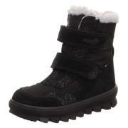 Kinder Winterschuhe Superfit Flavia Schwarz/Silber schwarz/silber Schwarz/Silber