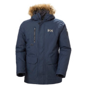 Herren-Winterjacke Helly Hansen Svalbard Parka dunkelblau Navy