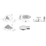 Ultraleichtes Zelt Robens Chaser 2 LW