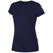 Damen-T-Shirt Zulu Bambus 210 Short dunkelblau navy