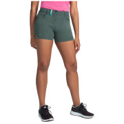 Damenshorts Kilpi Bree dunkelgrün dark green