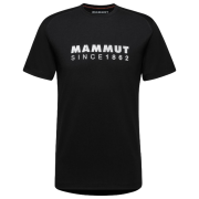 Herren-T-Shirt Mammut Trovat T-Shirt Men Logo schwarz black