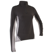 Damen-Radtrikot Axon Laura D schwarz