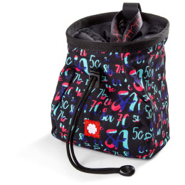 Kreidebeutel Ocún Lucky + Belt schwarz/rosa Grades Black