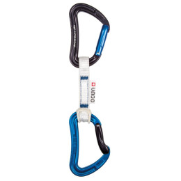 Express-Set Ocún Raven QD BIO-DYN-RING 15 mm 10 cm 6-pack blau blue