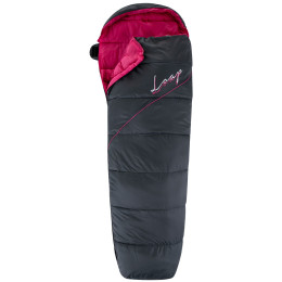 Damen Schlafsack Loap Laghau grau/rosa